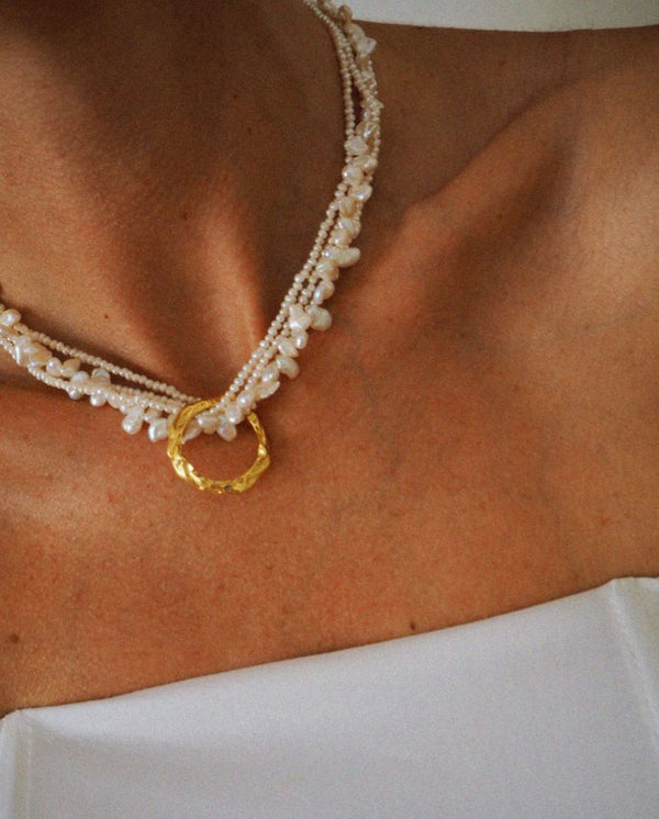 Full Moon Charm - Gold
