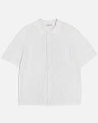 Malick Pointelle Shirt - White