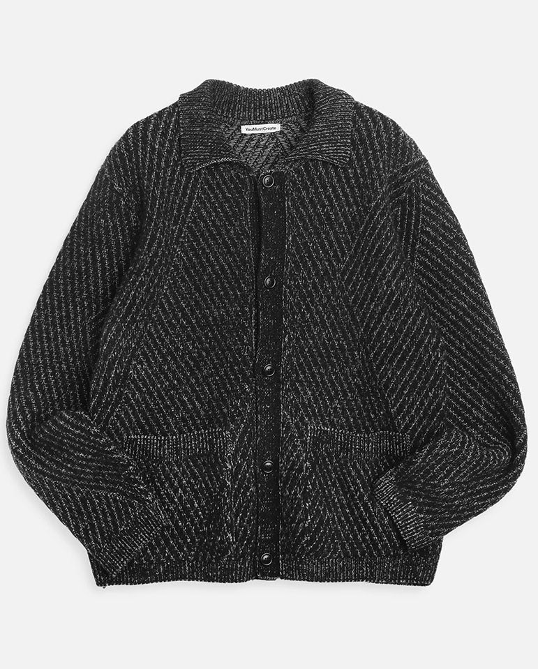 BAKER CARDIGAN - CHARCOAL