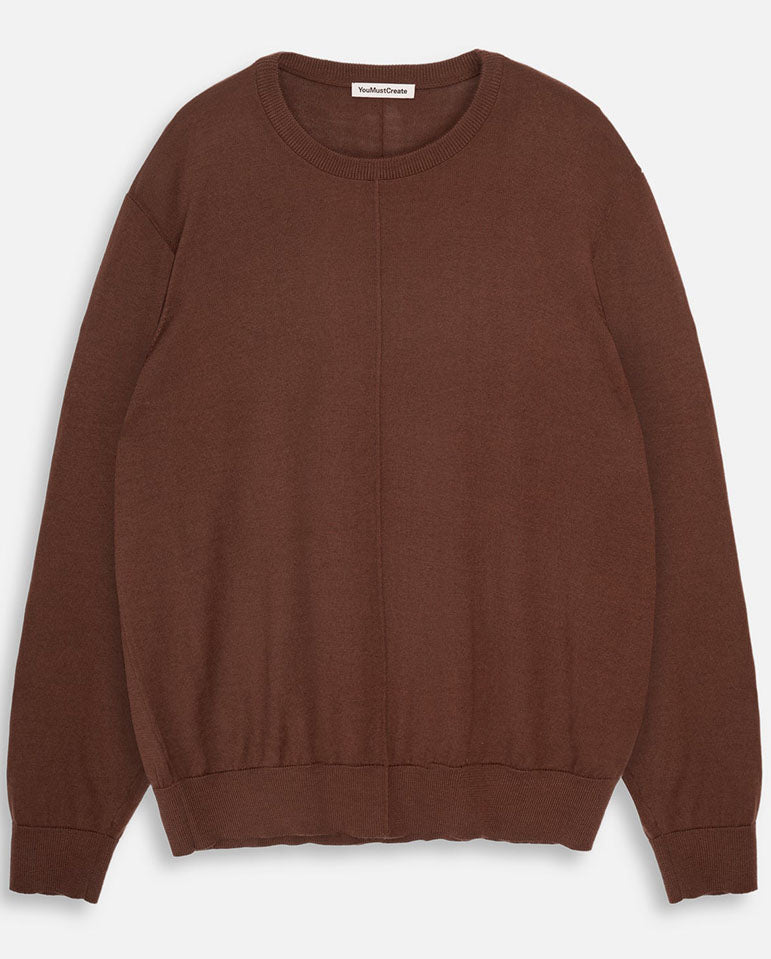 C86 JUMPER - DARK BROWN
