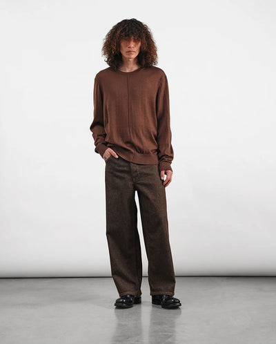 C86 JUMPER - DARK BROWN