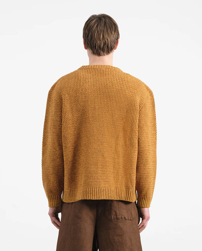 FLINT CREW KNIT - ORANGE