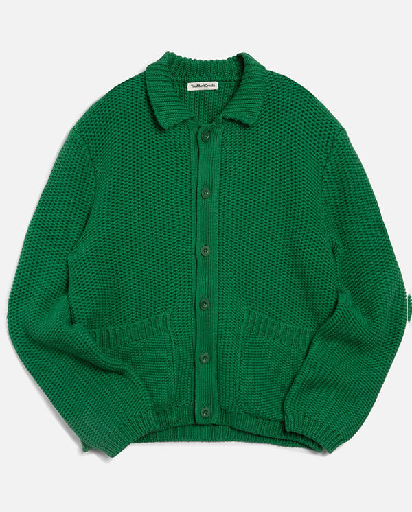 BAKER CARDIGAN - GREEN