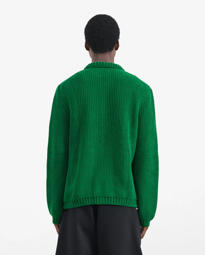 BAKER CARDIGAN - GREEN