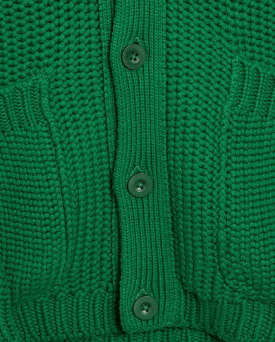 BAKER CARDIGAN - GREEN