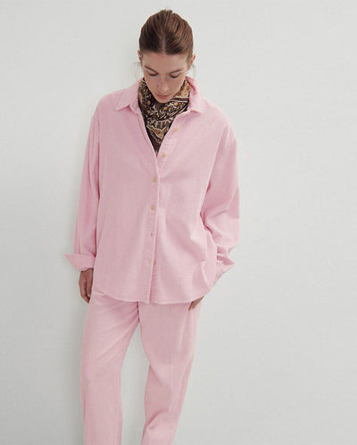 Padow Cord Shirt Sugared Almond
