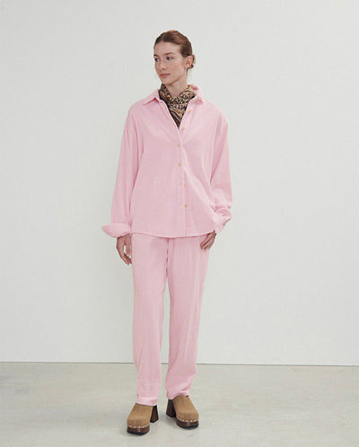 Padow Cord Shirt Sugared Almond