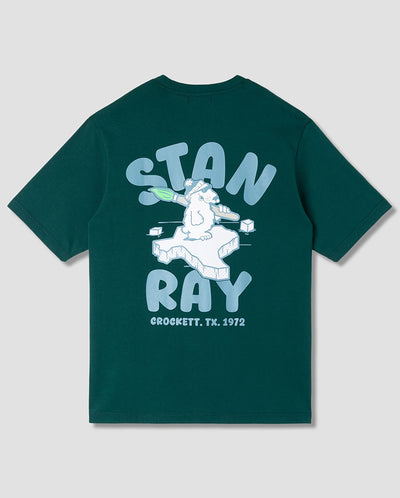 POLAR STATE TEE - BOTANICAL GREEN