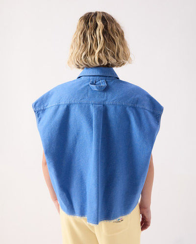 Pusway Cotton Gilet - Waterfall