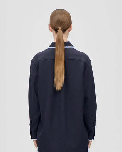 Pocket Oversized Shirt - Night