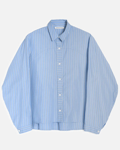 Alfassa Knotted Shirt - Smoke Green