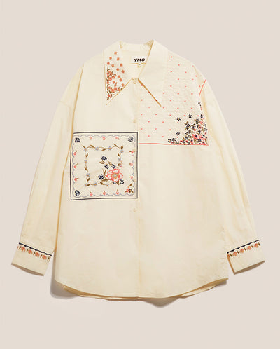 Lena Embroidered Shirt ECRU