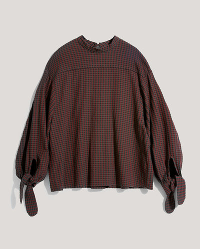 Rush top Burgundy Multi