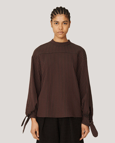 Rush top Burgundy Multi