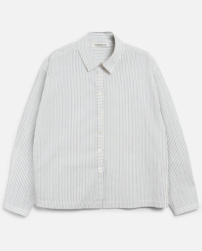 Marianne Stripe Shirt - Natural/Navy