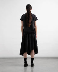 Draped Skirt Black