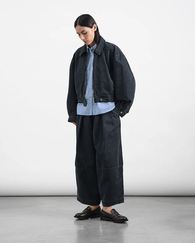 Deadbeat Trouser - Charcoal Denim Twill