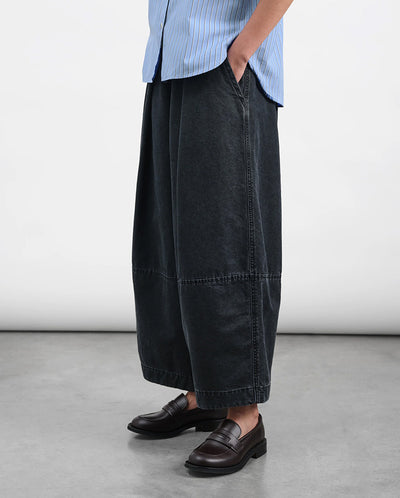 Deadbeat Trouser - Charcoal Denim Twill