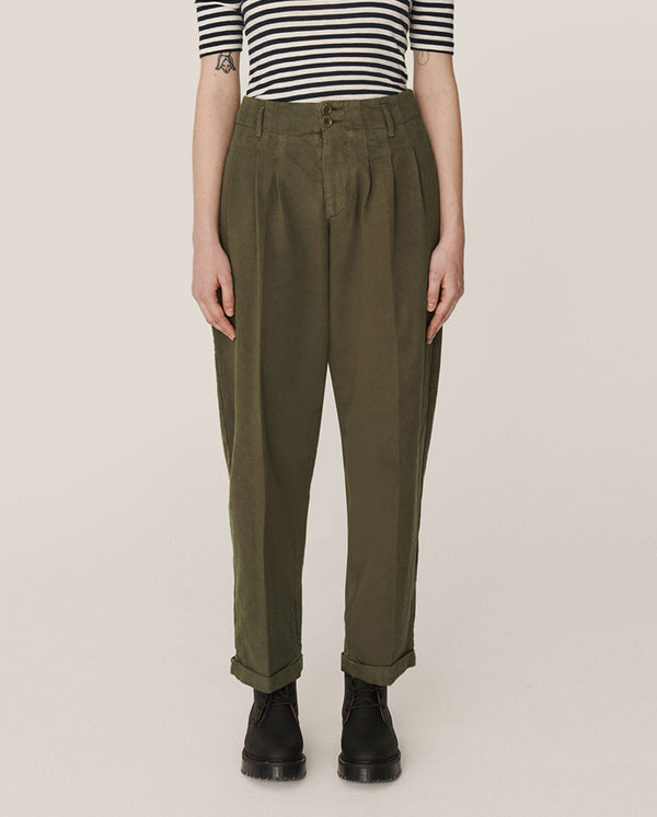 Keaton twill Trouser OLIVE