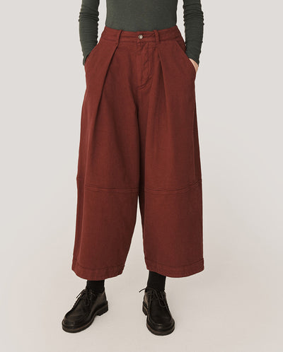 Deadbeat Trouser Burgundy