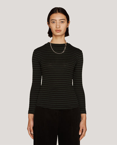 High Rains Tee Green/Black