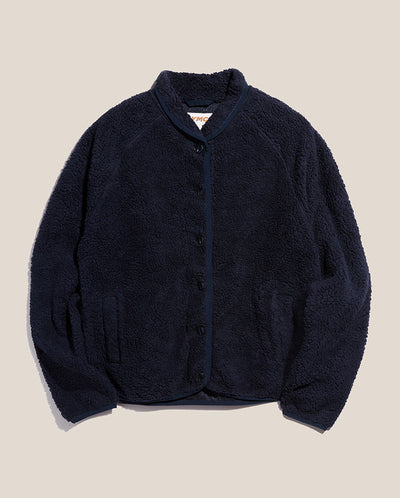 Beach Fleece Jacket NAVY