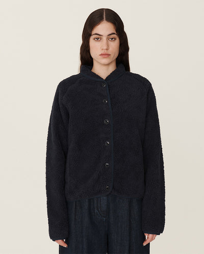 Beach Fleece Jacket NAVY