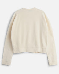 Almost Grown Waffle Sweat - Off White