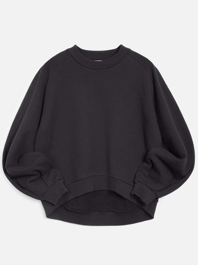 BELLOW SLEEVE SWEATSHIRT - Black