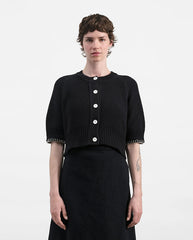 Kwai Knit Cardigan - BLACK