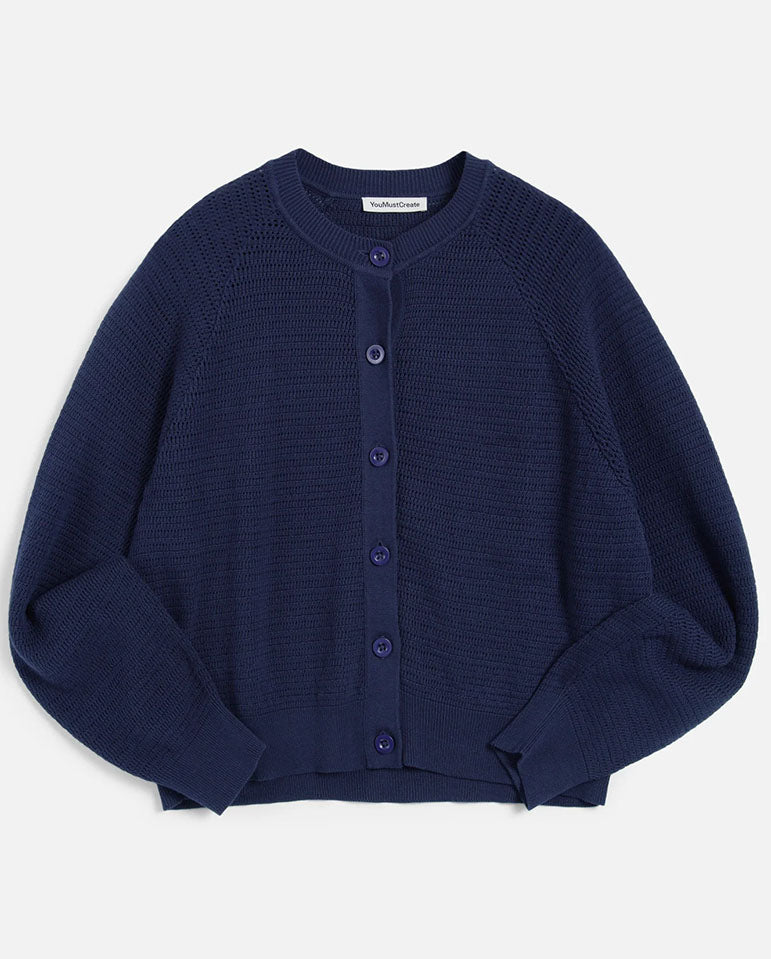 Atomic Cardigan - Navy