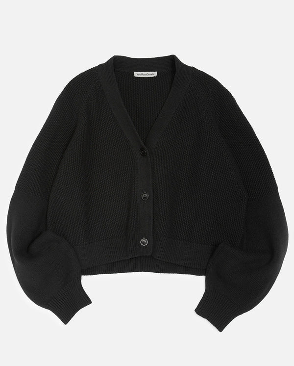 Computer Cardigan - Black