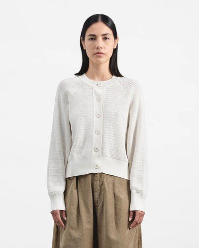 Foxtail Cardigan - Off White