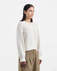 Foxtail Cardigan - Off White