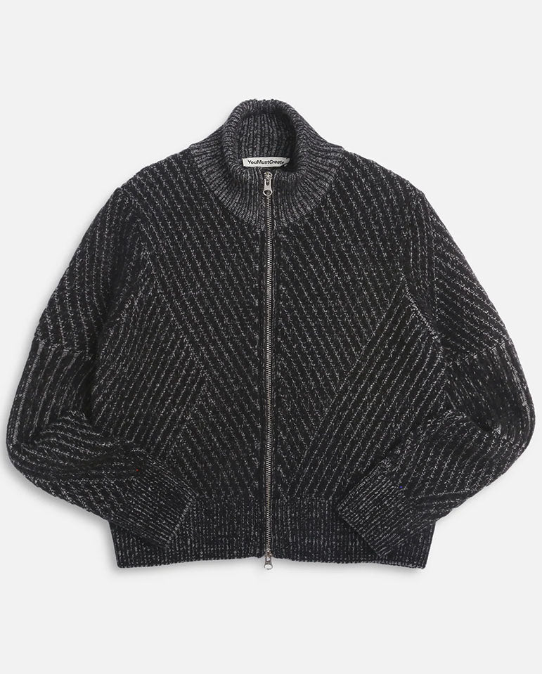 Cropped Nova Knit - Charcoal