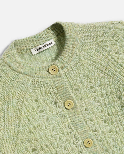 Foxtail Cardigan - Green
