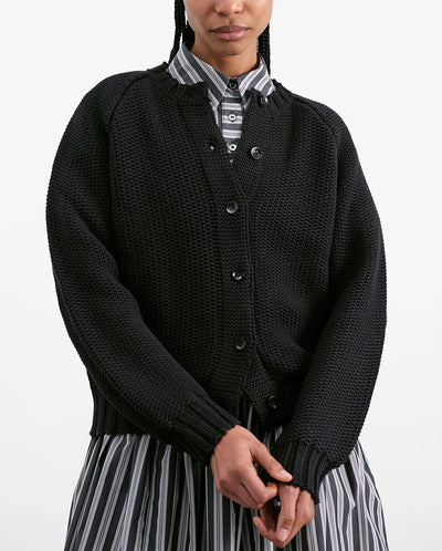 Atomic Cardigan Black