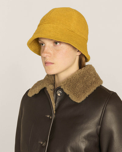 Recycled Fleece Hat YELLOW