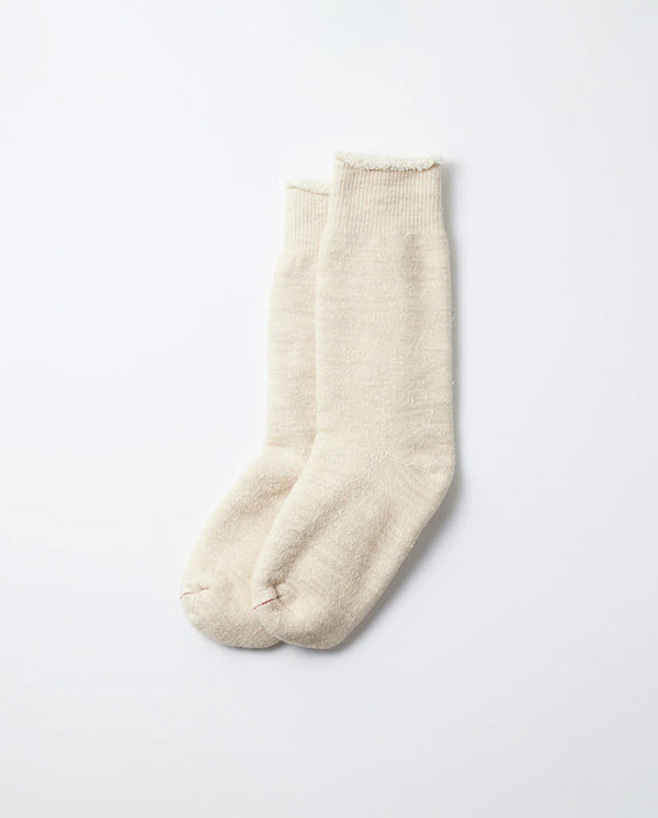 Double Face Crew Sock Oatmeal