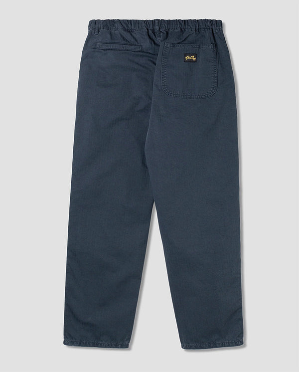 Rec Pant Navy Herringbone