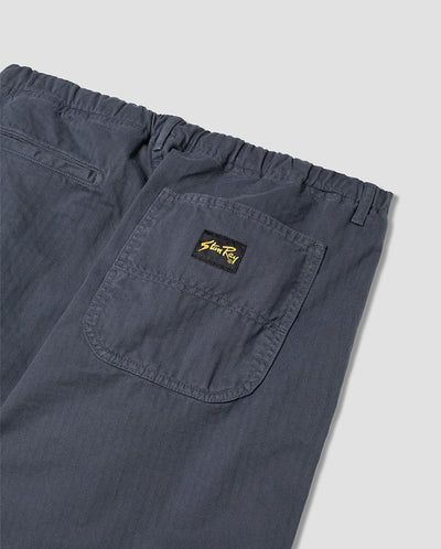 Rec Pant Navy Herringbone