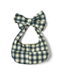 Roo Check Tie Bag - Cardamon Check