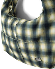 Roo Check Tie Bag - Cardamon Check