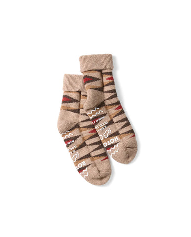 Room Slipper - Loop Stripe Loop Stripe x Woolly Boa