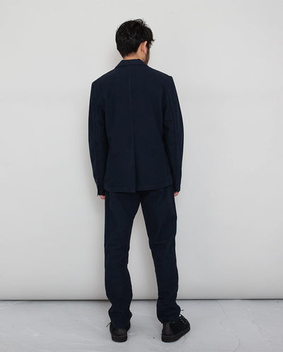 Linen Blazer Soft Navy