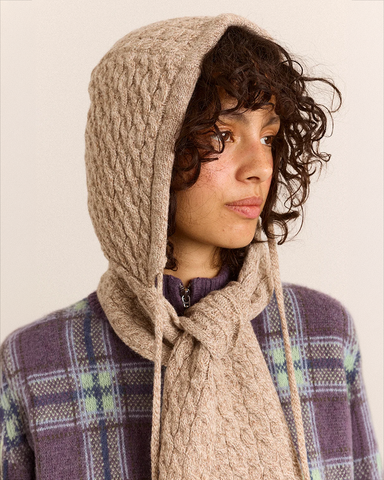 Nell Wool Jacket - Beige