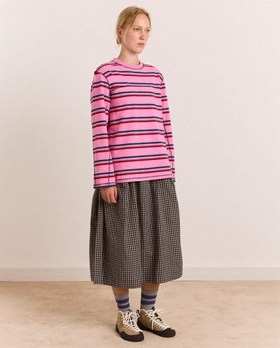 Samara Tee - Pink Stripe