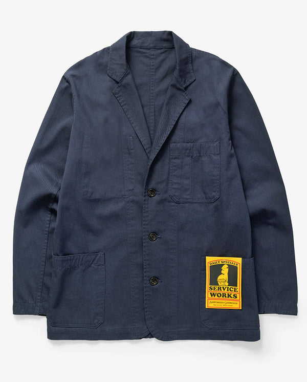 Drill Server Suit Jacket NAVY