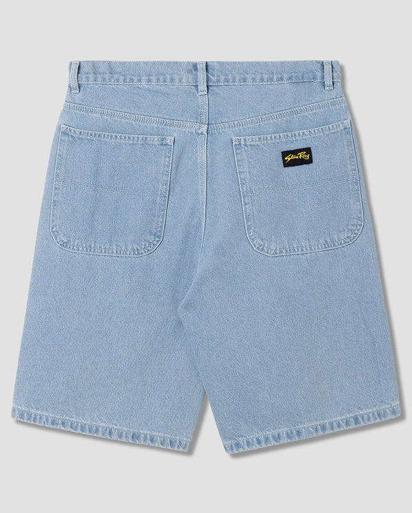 Wide 5 Short - Ice Stone Denim