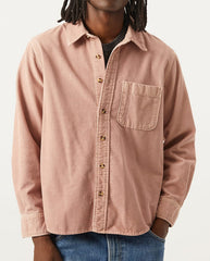 Cord Long Sleeve Shirt - Pink